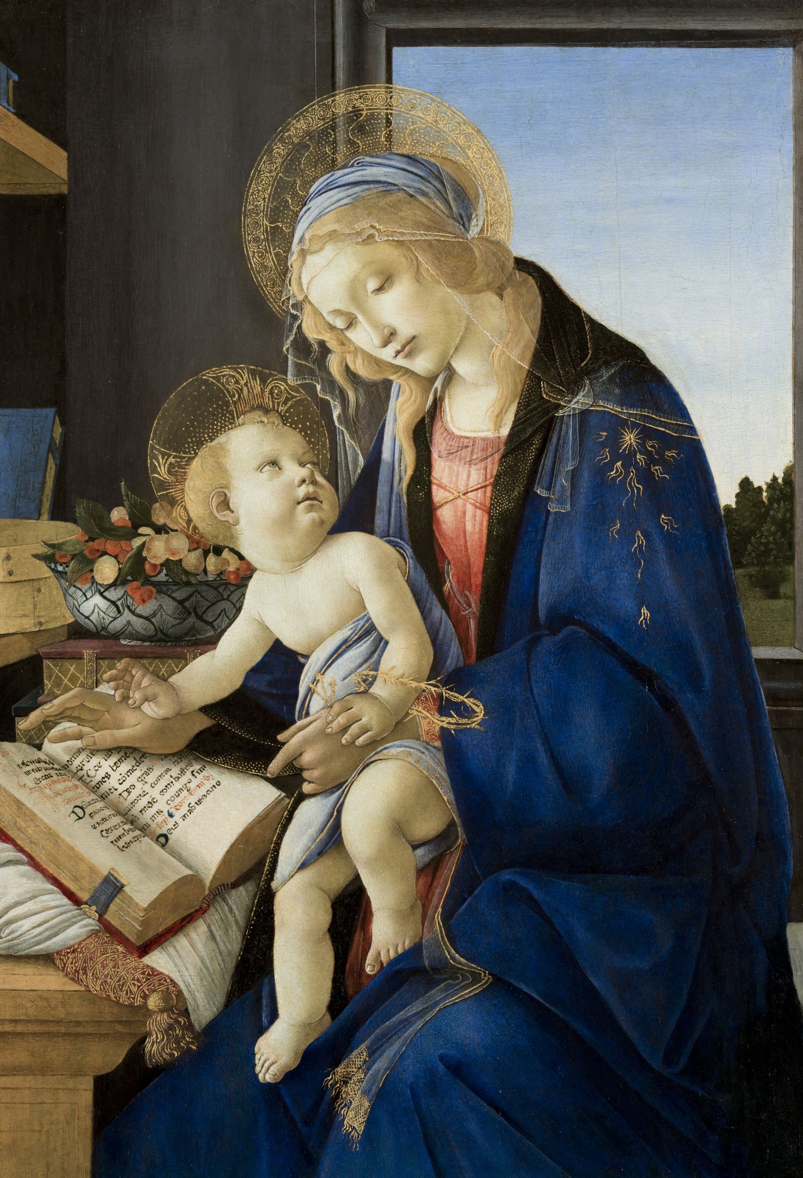 Sandro Botticelli – Madonna con il Bambino (Madonna del Libro)