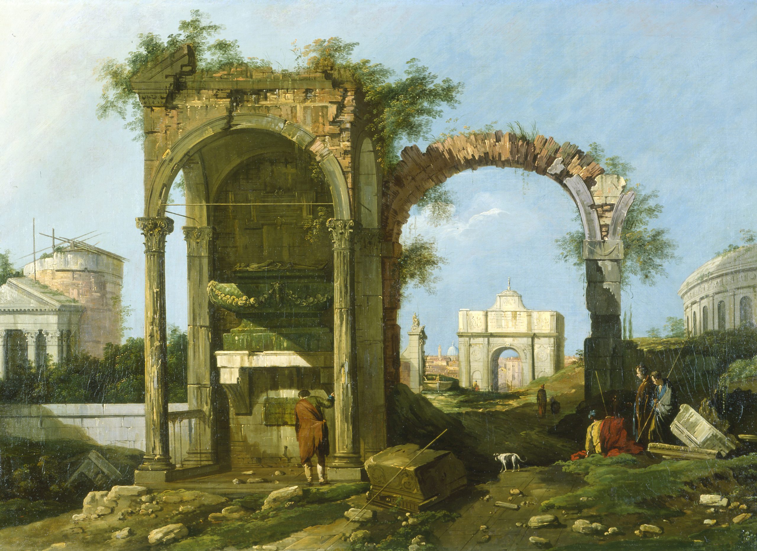 Canaletto – Capriccio dei Fori Imperiali