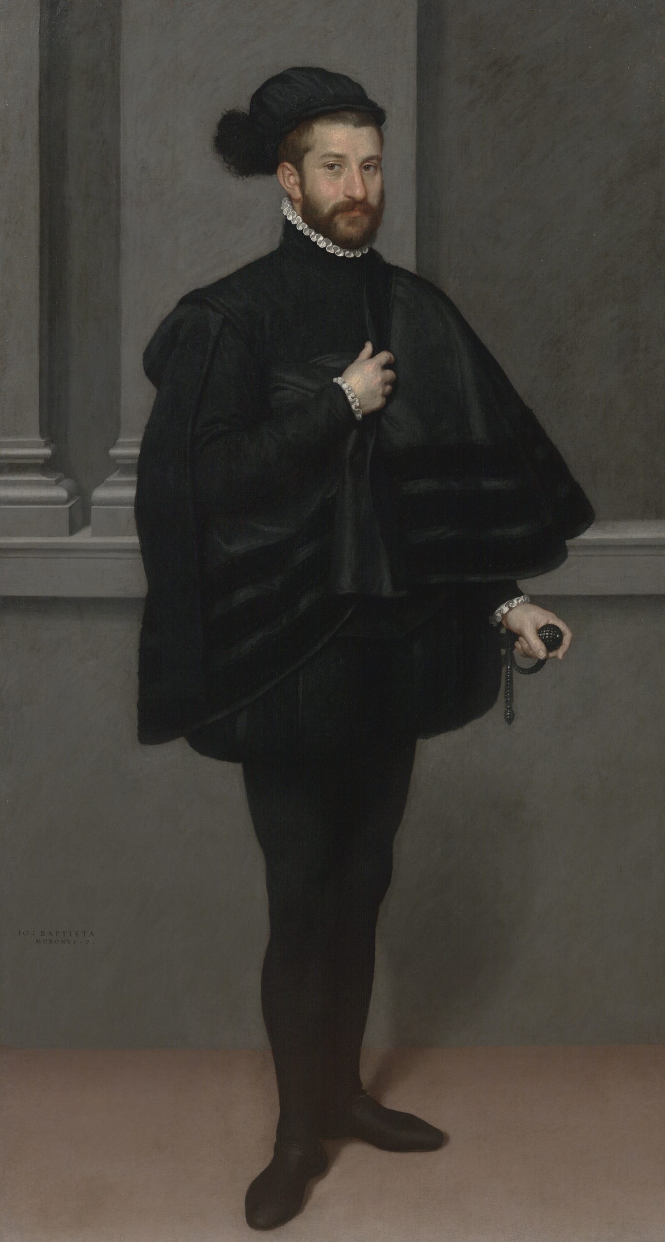 Giovanni Battista Moroni – Il Cavaliere in nero